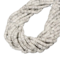 Natural White Howlite Smooth Rondelle Beads Size 2x6mm 15.5" Strand
